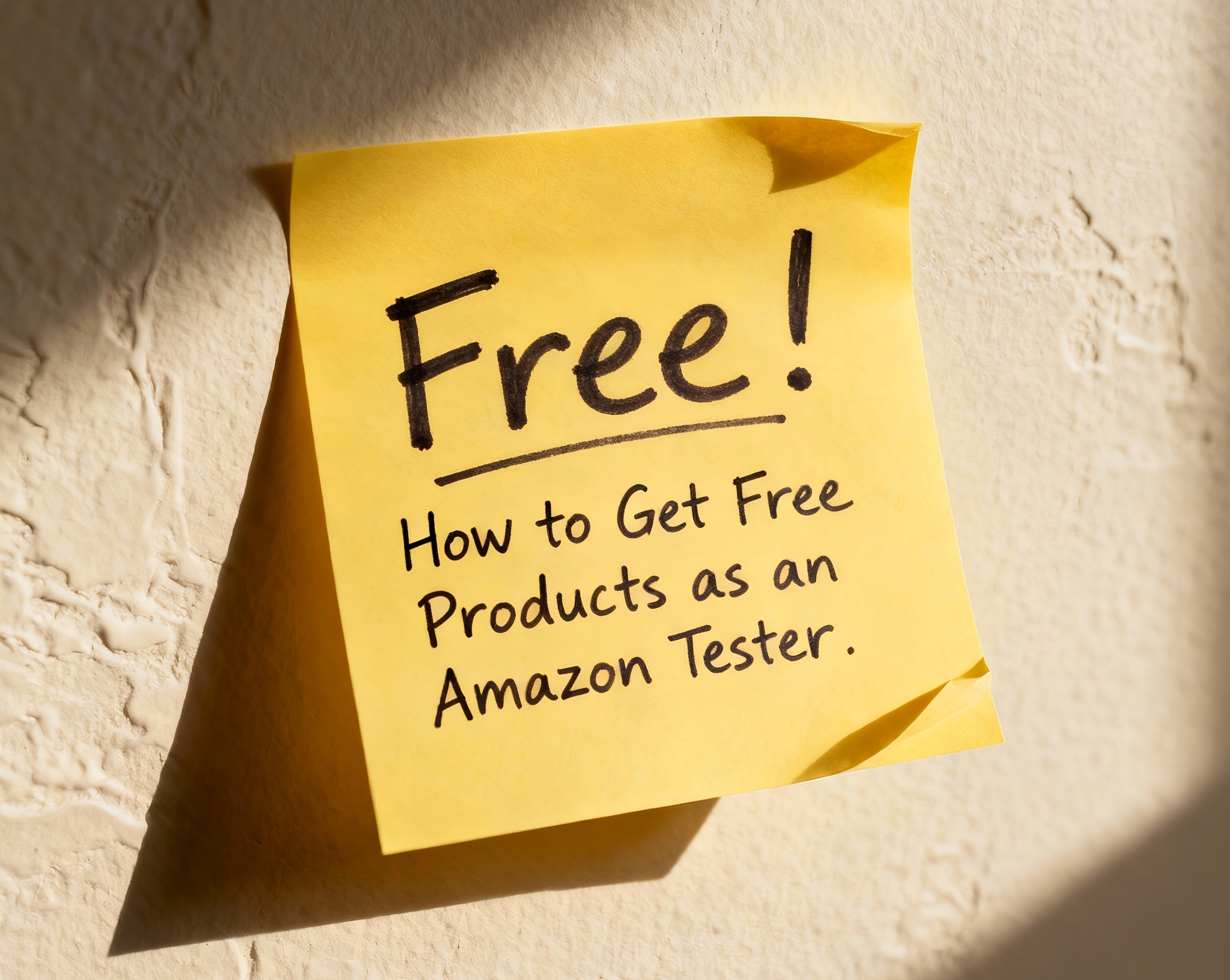 How to Get Free Products as an Amazon Tester
